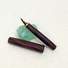 SIMEICHU XiaoZhuo Cocobolo Fountain Pen detail 3