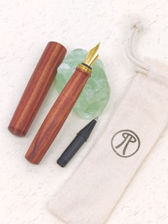 SIMEICHU XZ261305 Red Sandalwood Fountain Pen detail 11