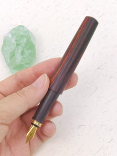 SIMEICHU XZ261304 Cocobolo Wood Fountain Pen detail 2