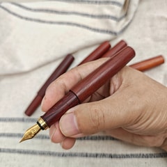 SIMEICHU XiaoZhuo Madagascar Ironwood Fountain Pen detail 5
