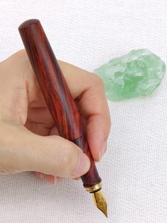 SIMEICHU XZ261206 Cocobolo Rosewood Fountain Pen detail 2