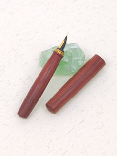 SIMEICHU XZ261307 Red Sandalwood Fountain Pen detail 10