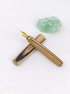 SIMEICHU XiaoZhuo Aligned Ebony Wood Fountain Pen detail 7