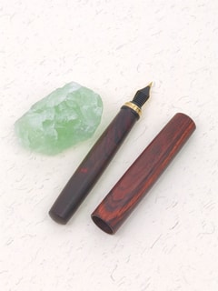 SIMEICHU XZ261304 Cocobolo Wood Fountain Pen detail 5