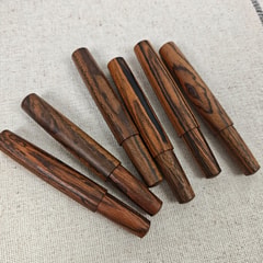 SIMEICHU XiaoZhuo Bocote / Golden Sandalwood Fountain Pen detail 8