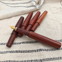 SIMEICHU XiaoZhuo Madagascar Ironwood Fountain Pen detail 4