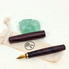 SIMEICHU XiaoZhuo Cocobolo Fountain Pen detail 5