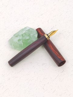 SIMEICHU XZ261304 Cocobolo Wood Fountain Pen detail 4