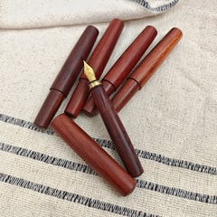 SIMEICHU XiaoZhuo Madagascar Ironwood Fountain Pen detail 2