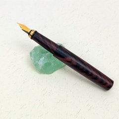 SIMEICHU XiaoZhuo Cocobolo Fountain Pen detail 4