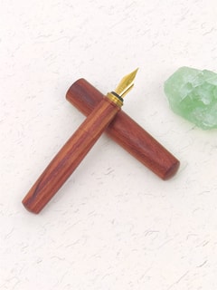 SIMEICHU XZ261305 Red Sandalwood Fountain Pen detail 8