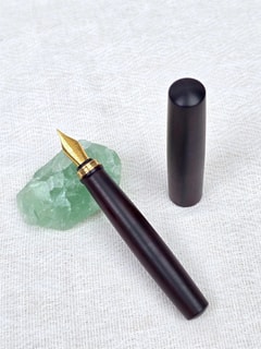 SIMEICHU XZ261106 African Sandalwood Fountain Pen detail 6