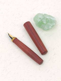 SIMEICHU XZ261307 Red Sandalwood Fountain Pen detail 9