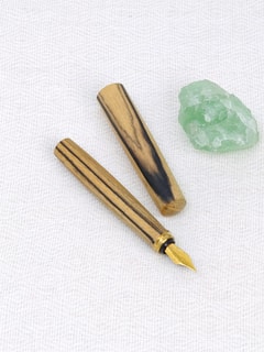 SIMEICHU XiaoZhuo Aligned Ebony Wood Fountain Pen detail 5