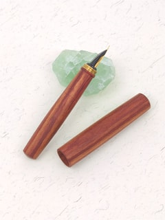 SIMEICHU XZ261305 Red Sandalwood Fountain Pen detail 10