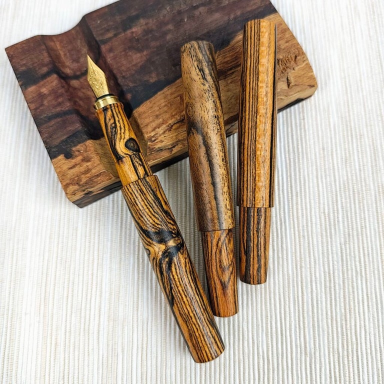 SIMEICHU Wood Knowledge article cover for Bocote Fountain Pens: Central American Forest Treasures